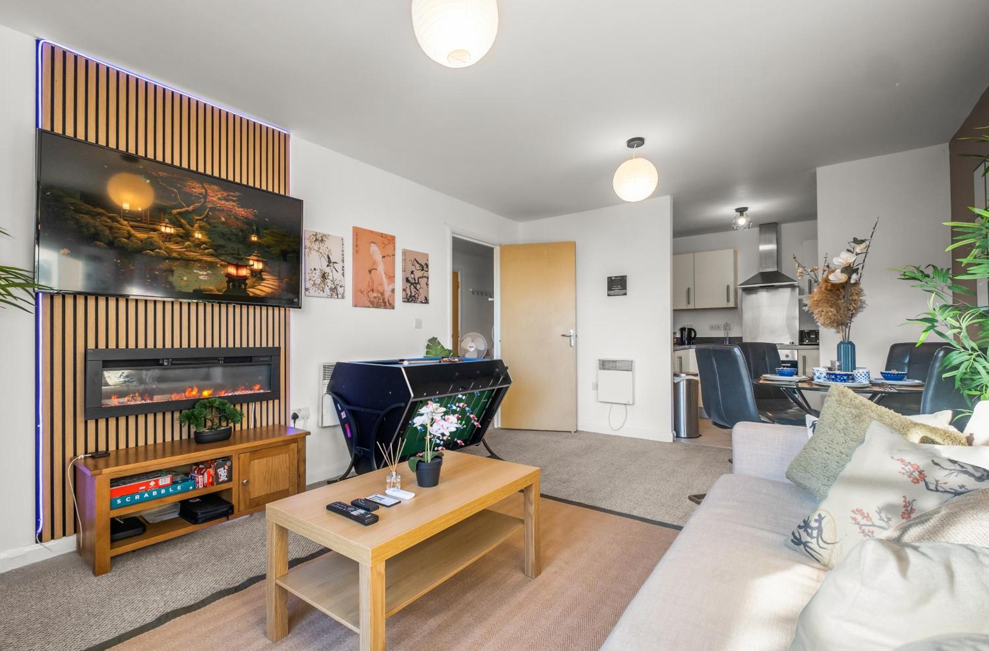Apartment Pan Asian Free Parking And Balcony With Cityview